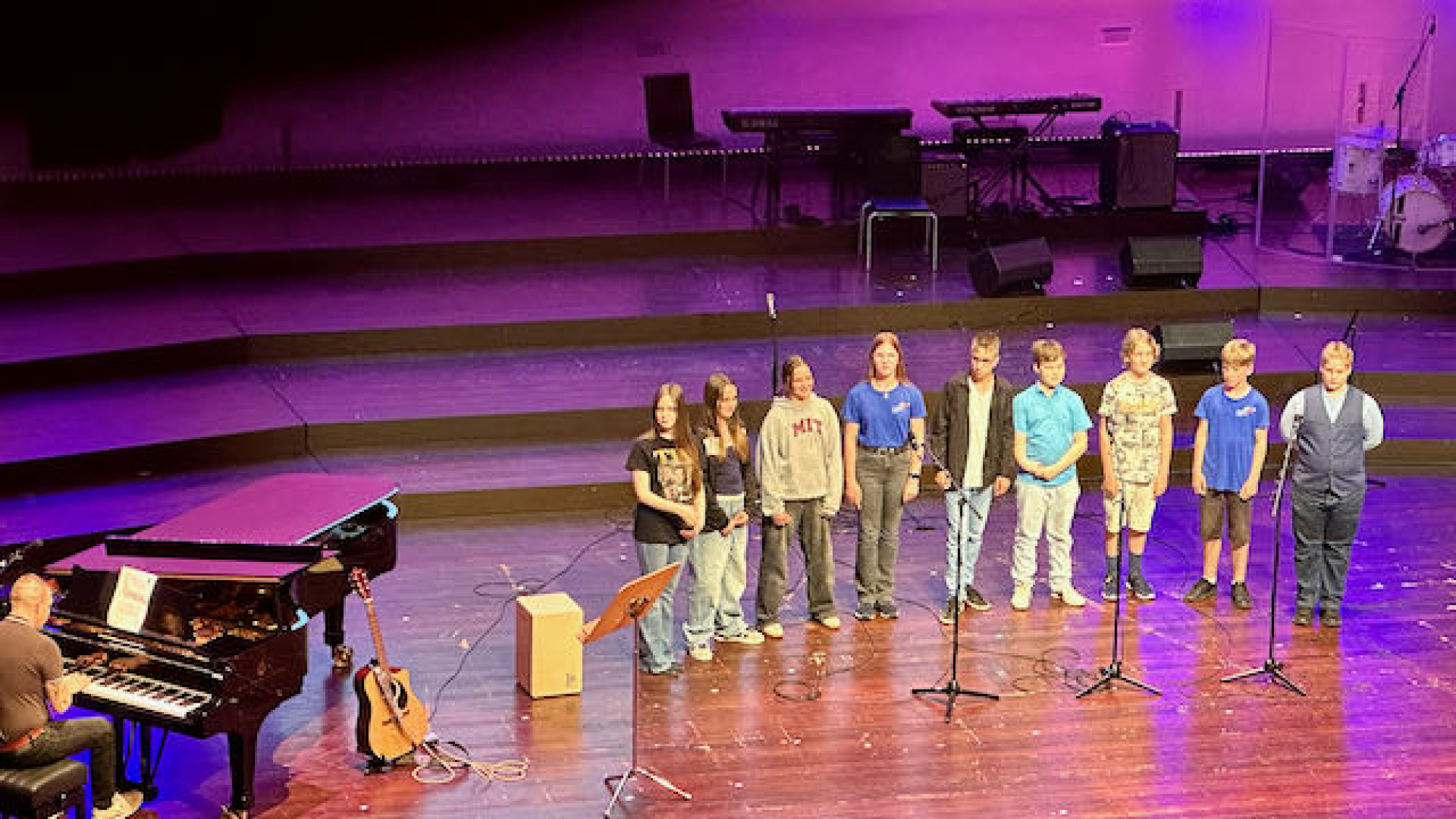 Hoffbauer Gala im Nikolaisaal Potsdam - unsere Musik-AG war dabei!